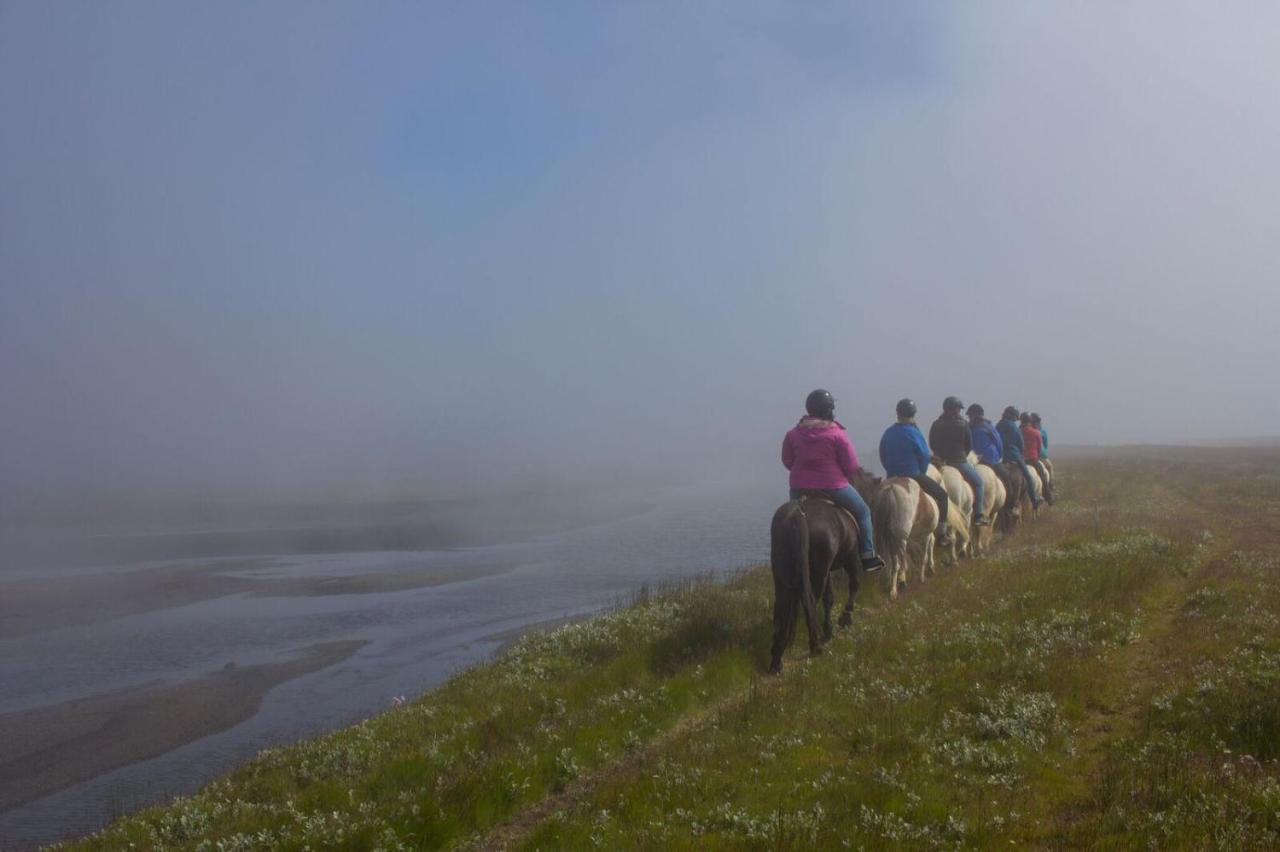 Húsey Hostel&Horsefarm Egilsstaðir Buitenkant foto